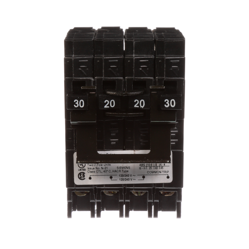 Quad Plug In Breakers